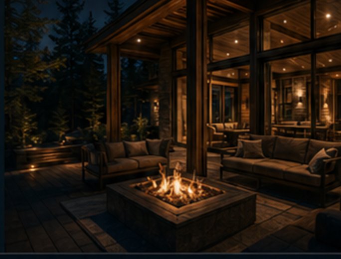 Warm home interior